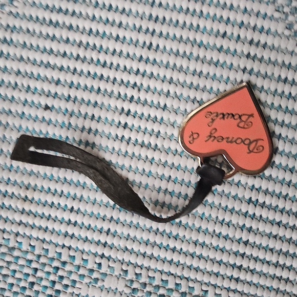 Dooney & Bourke Large Pink Heart Charm - Picture 4 of 4